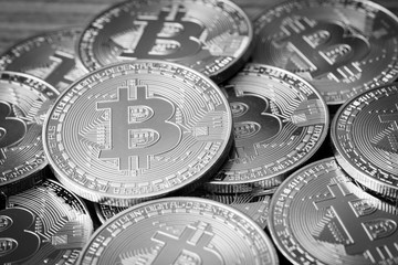 Isolated Bitcoins Crypto Currency