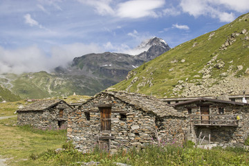 Almdorf im Gran Paradisogebiet