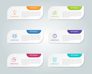 Infographic template for business, education, web design, banners, brochures, flyers, diagram, workflow, timeline. Vector illustration.