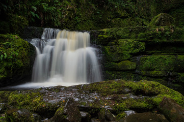 Fototapeta na wymiar Wasserfall, Catlins, Neuseeland