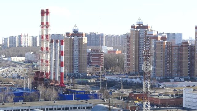 Suburban area of Moscow