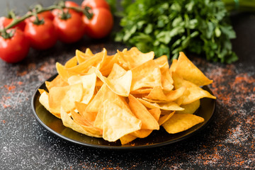chips cooking recipe healthy food tomatoes herbs