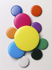 various coloured circles overlapping