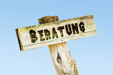 Schild 329 - Beratung