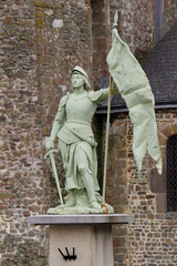 Naklejka premium Jeanne d'Arc