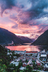 Sunset Norway