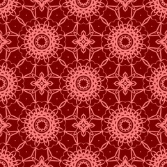 Unique, abstract geometric pattern. Seamless vector illustration. For design, wallpaper, background