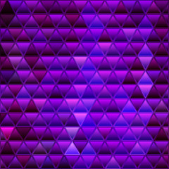 abstract vector stained-glass triangle mosaic background