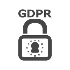 GDPR icon, General Data Protection Regulation
