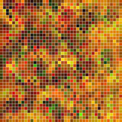 abstract vector square pixel mosaic background