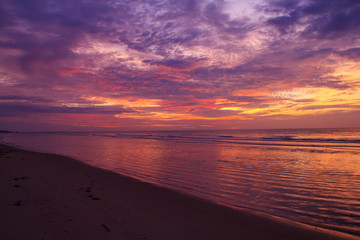 Beautiful Sunrise at the sea