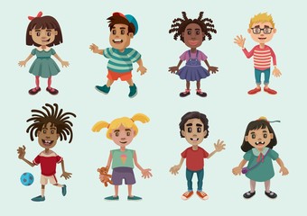Kid Characters Set 1