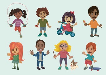 Kid Characters Set 2