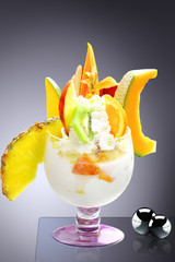 Leckeres Eis im Becher