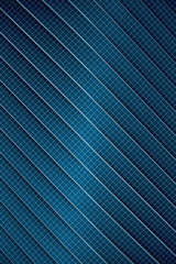 Abstract simple curve creative design. Smooth blue Shapes minimal concept background with grid. 3d Rendering