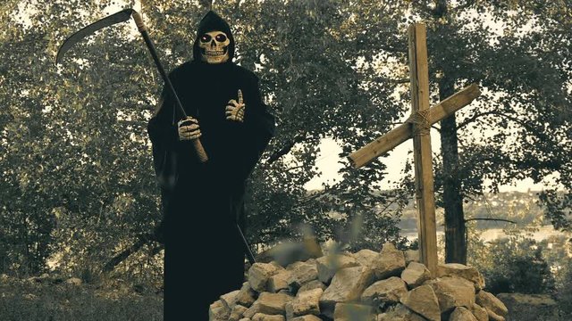 grim Reaper's happy she took another one with her.
