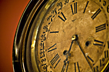 Fototapeta na wymiar Old clock 1