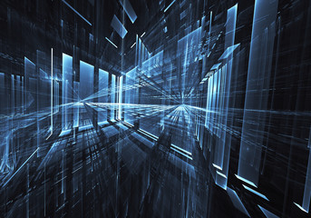 Abstract technology illustration