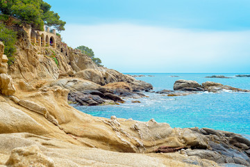 Costa Brava coast, Playa de Aro, Catalonia, Spain