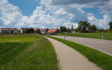 Ortseinfahrt nach Winterlingen-Harthausen