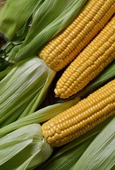 Fresh yellow-sweet corn 