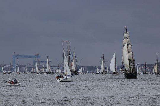 Windjammer Parade Kieler Woche