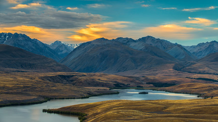 Lake Alexandrina, Canterbury - Südinsel von Neuseeland