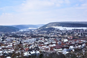 ruine Honburg auf dem Berg Honberg in Tuttlingen