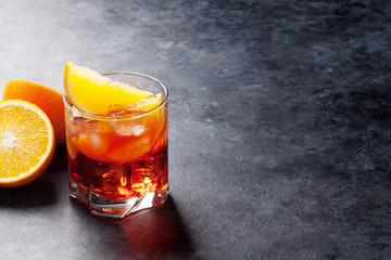 Negroni cocktail