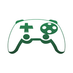 Console gamepad isolated vector illustration graphic design