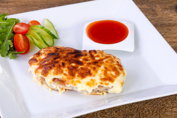 Chicken breast with cheese