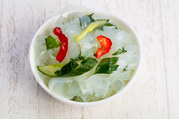 Appetizing bean noodles