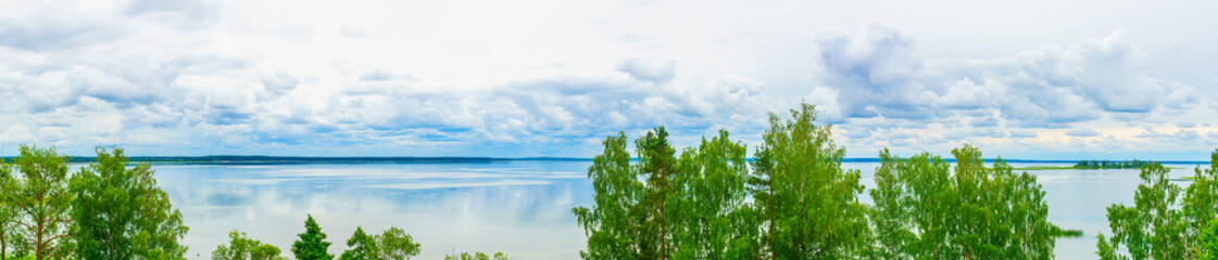 Obraz premium panorama of Lake Naroch