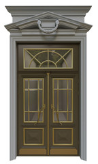 entrance classical doors