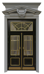 entrance classical doors