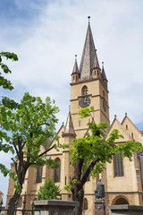 Fototapeta na wymiar Evangelical Cathedral in Sibiu