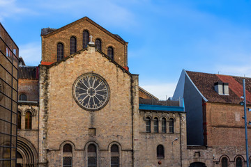 Fototapeta na wymiar Santa Maria de Montalegre church in Barcelona, Spain.