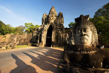 Angkor Thom South Gate, Temples of Angkor, Cambodia