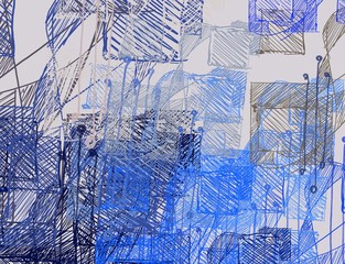 Abstract painting on canvas. Hand made art. Colorful texture. Modern artwork. Strokes of fat paint. Brushstrokes. Contemporary art. Artistic background image.