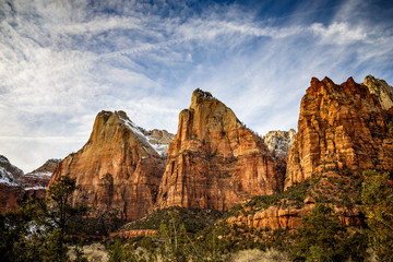 Court of the Patriarchs, Zion National Park