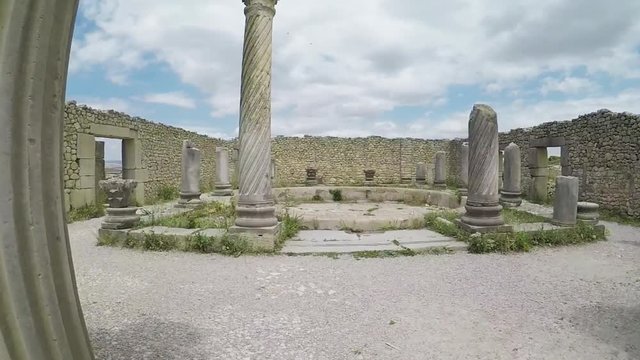 POV, ancient architecture in Morocco
