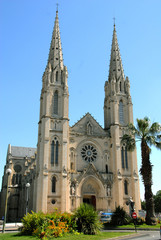 Obraz premium Cathédrale Saint-Baudile, Ville de Nîmes, département du Gard, France