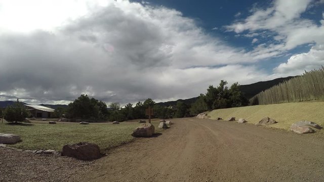 Time-lapse at Echo Canyon, Nevada