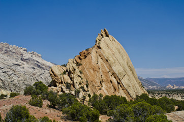 Desert landscape, sandstone