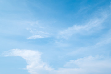 Fototapeta premium Beautiful blue sky clouds for background.