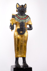 Egyptian goddess statue
