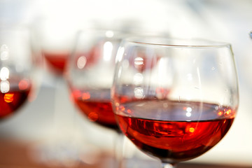 glasses of wine