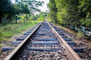 Trilho de trem urbanos