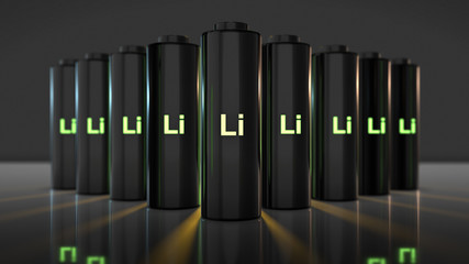 lithium-ion battery Li-ion quick recharge and long life eclectic power
