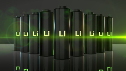 lithium battery fast recharge to power electric devices like cars and phones